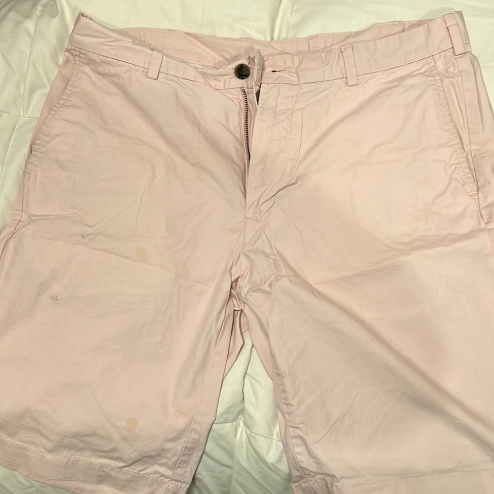 Pink Brooks Brothers “346” Shorts